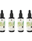 massageöl • rosa schmid • 4 x 50 ml
