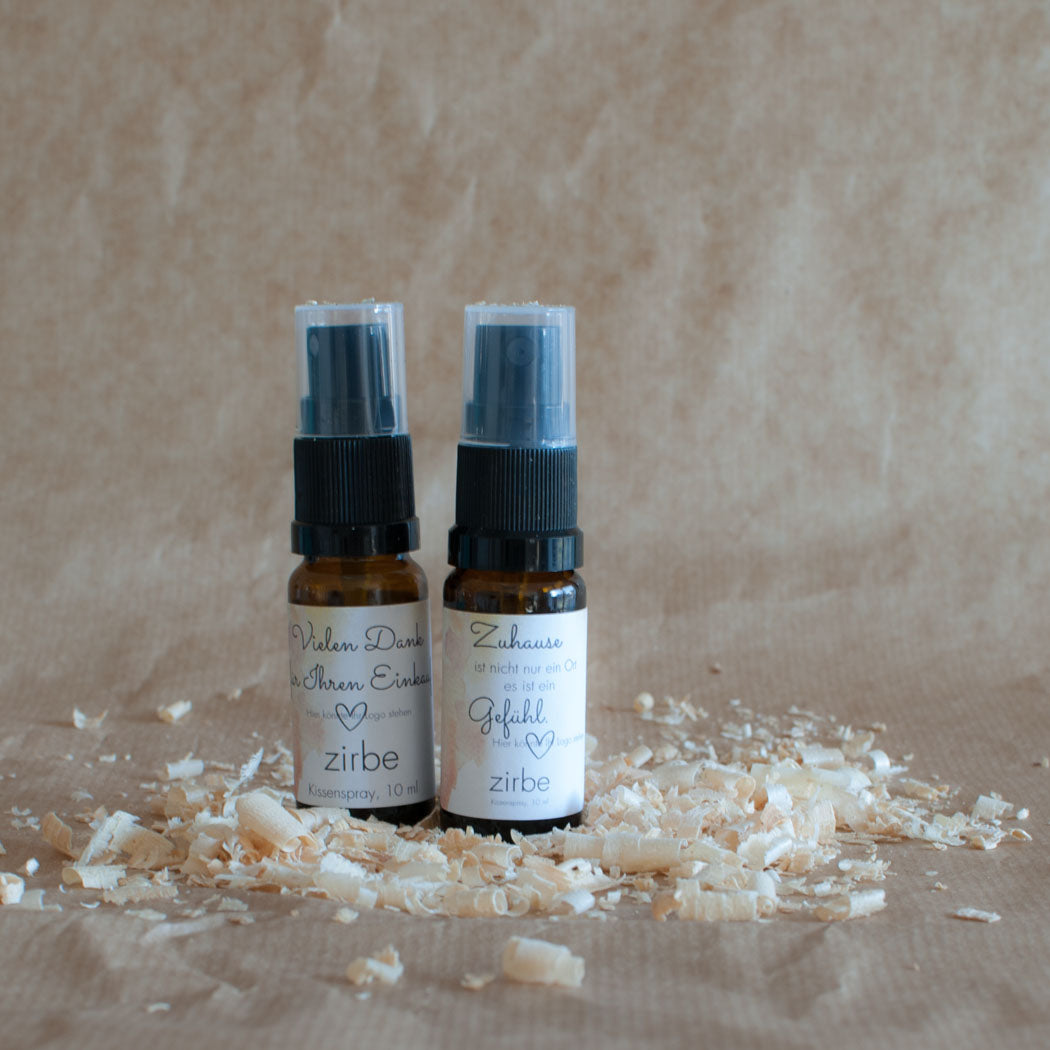 zirbe • personalisiertes Kissenspray • 10 ml