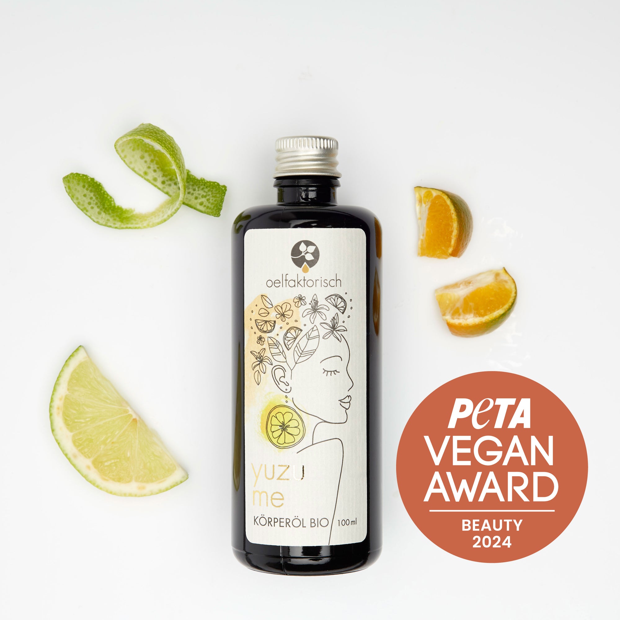 hautstraffendes Körperöl mit Yuzu Zitrone yuzu me Detox straffe Haut oelfaktorisch körperöle