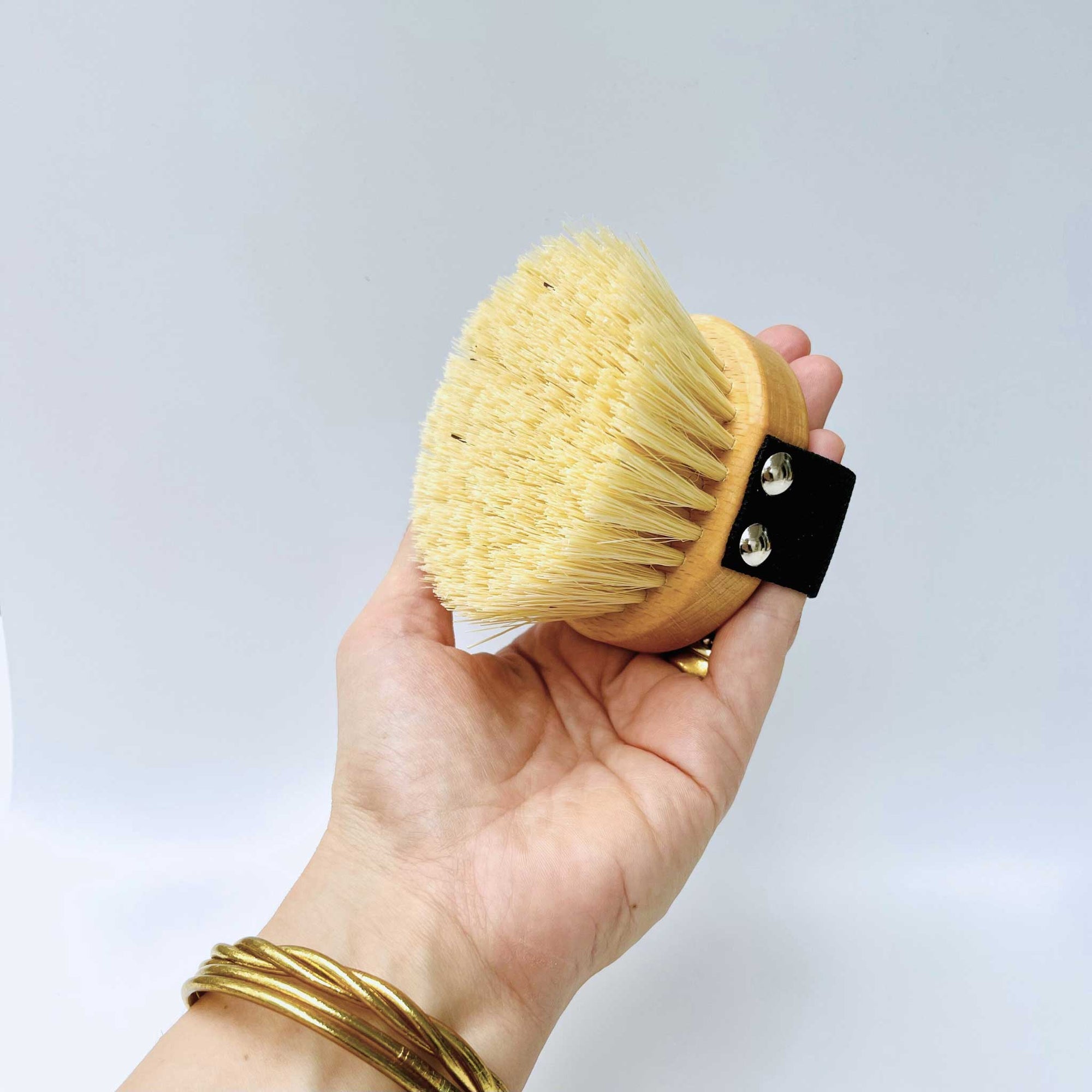 Massagebürste vegan Sisal oelfaktorisch natürliche Pflege