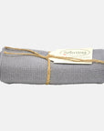 Solwang Design Bio Handtuch gestrickt grau oelfaktorisch körperöle
