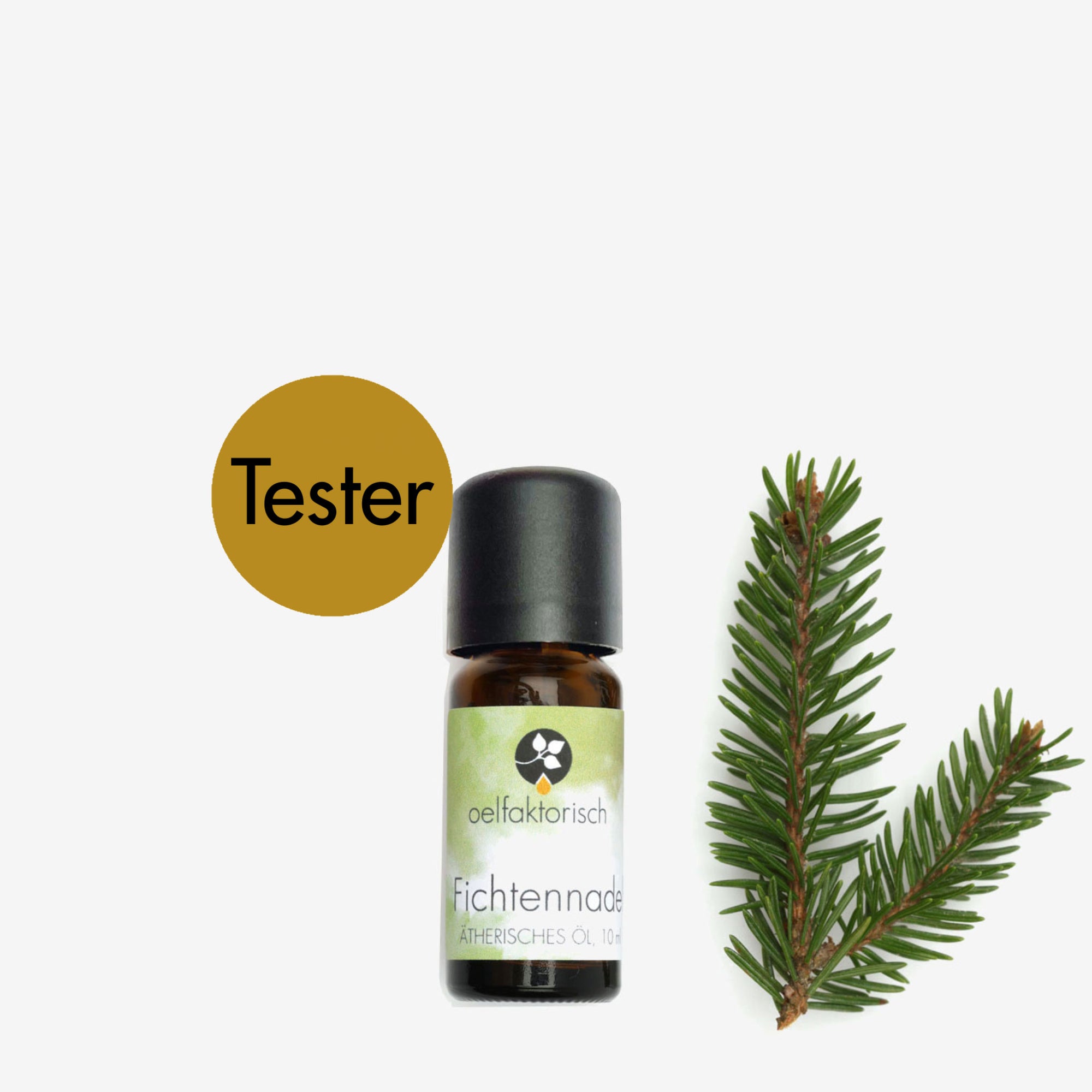 Tester 10 ml ätherisches Öl Fichtennadel oelfaktorisch körperöle