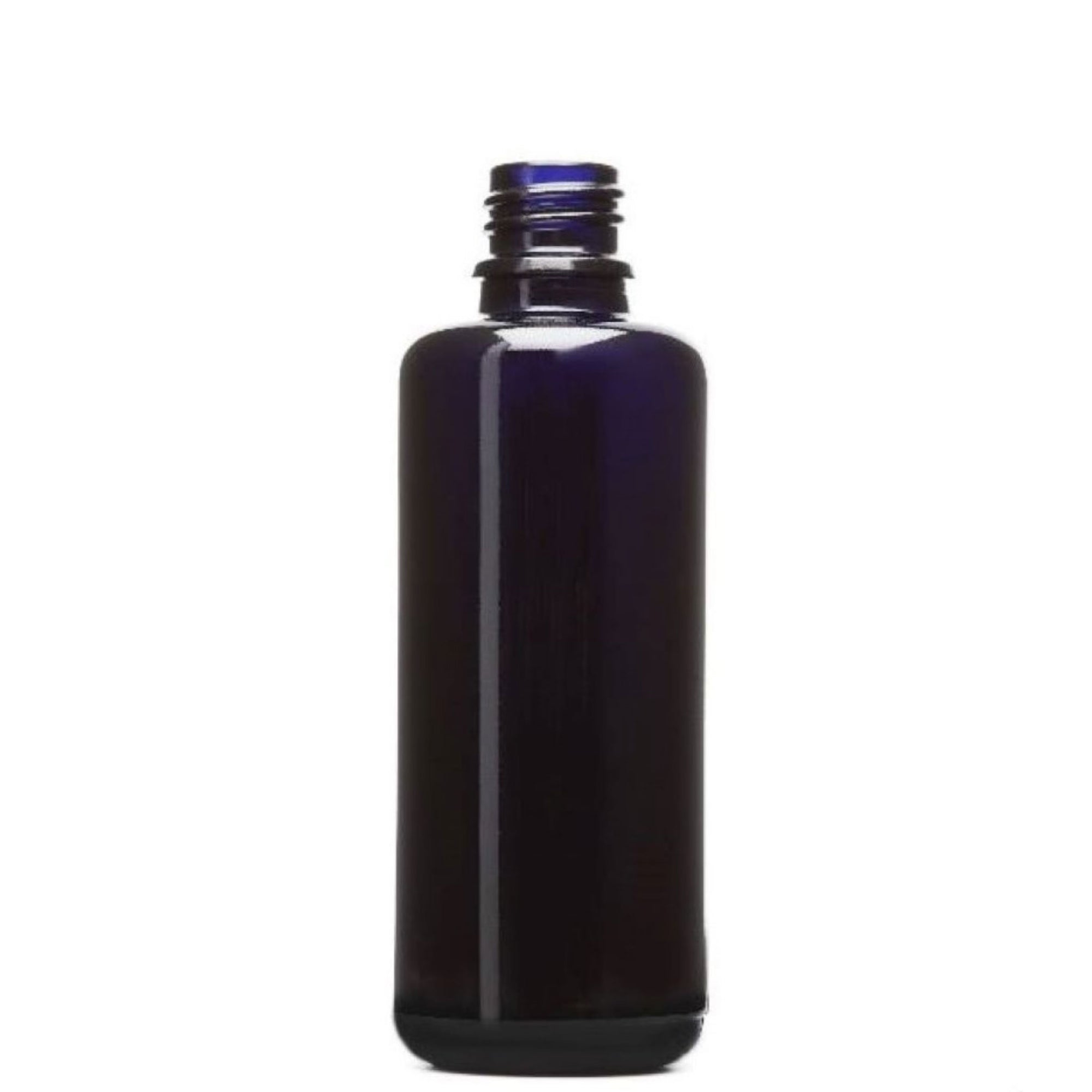 Violettglasflasche gross Naturkosmetik Zubehör oelfaktorisch