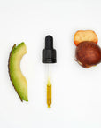 Avocadöl natürliches Körperöl oelfaktorisch Ansicht Pipette