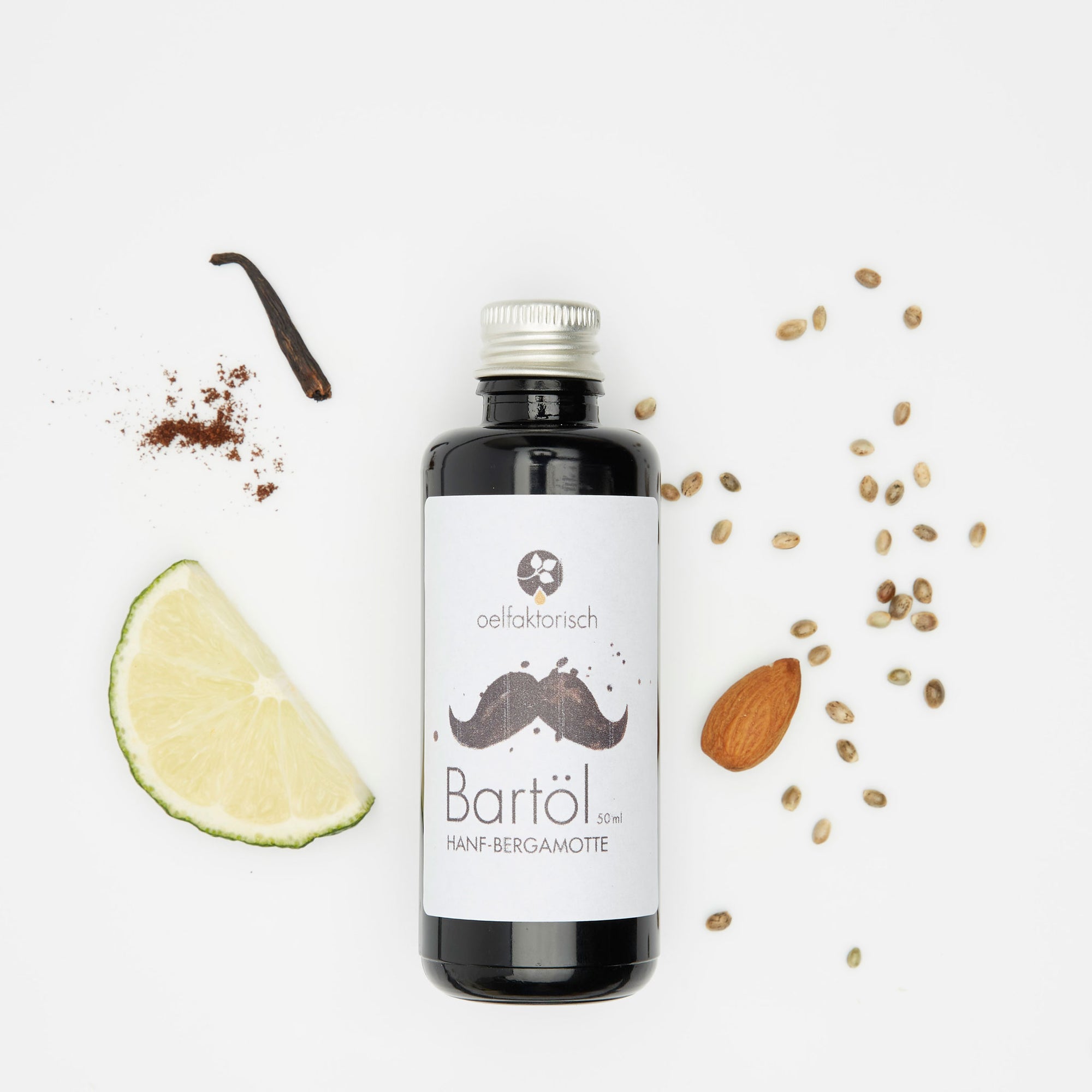 Naturreines Öl nach Rasur Bartöl oelfaktorisch