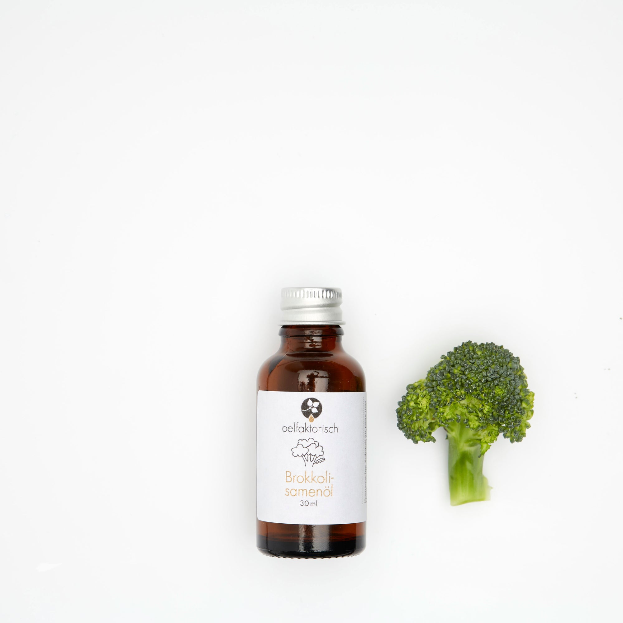 Haaröl Bio natürliche Pflege für Haut und Haare ohne Zusatzstoffe und Silikone Brokkolisamenöl Brokkoliöl oelfaktorisch Körperöle