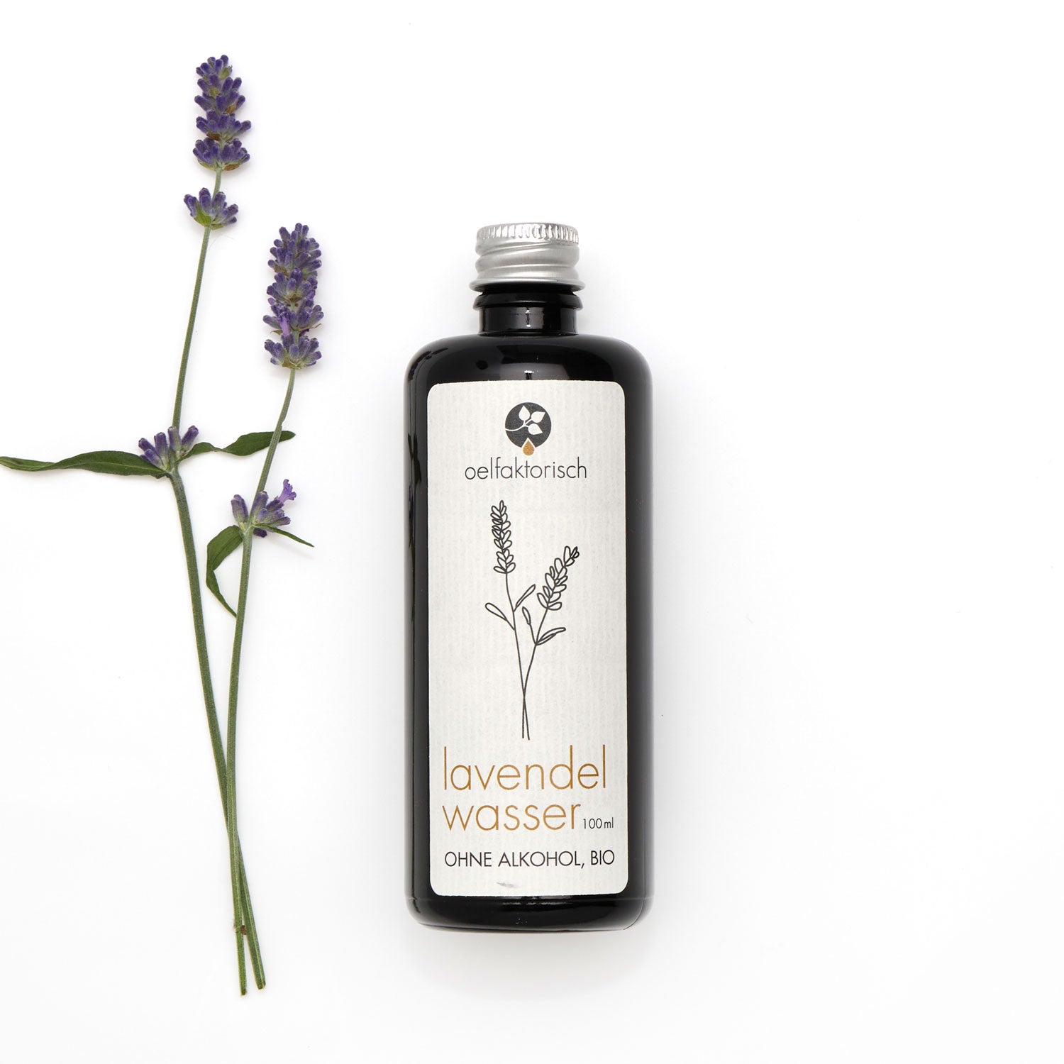 Hydrolat Lavendel 10 ml Flasche Aludeckel oelfaktorisch körperöle