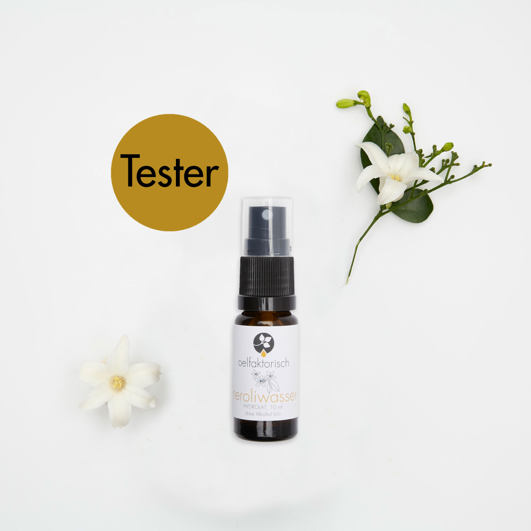 10 ml Flasche Tester Neroliwasser Hydrolat Neroli Gesichtswasser oelfaktorisch Körperöle