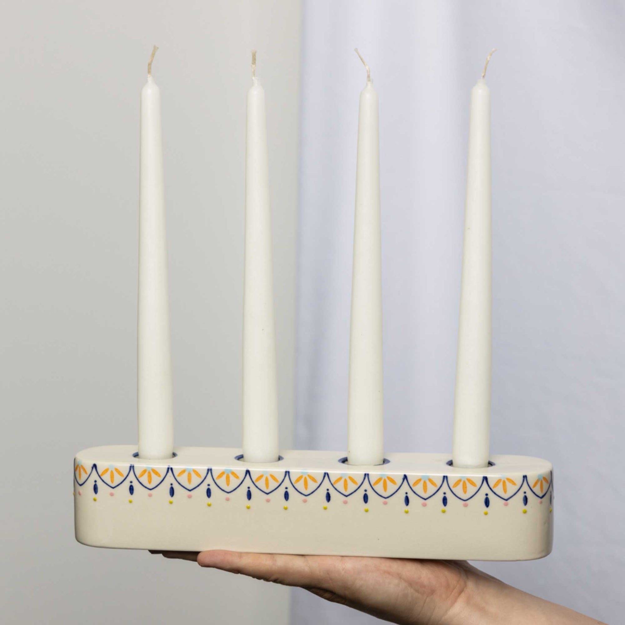 Kerzenständer im Retro Look Wohnaccessoires oelfaktorisch