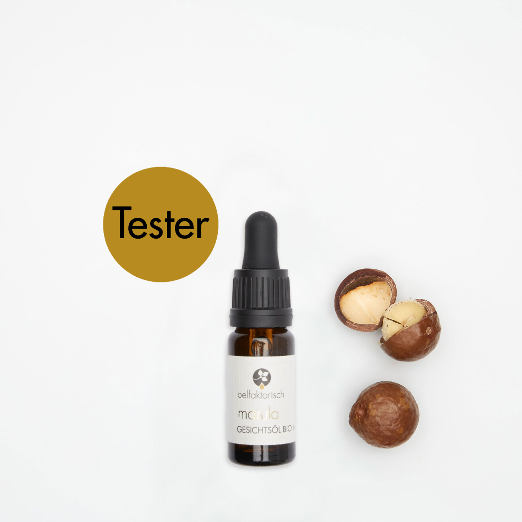 10 ml Flasche feuchtigkeitsspendend Gesichtsöl Marula Tester oelfaktorisch Körperöle