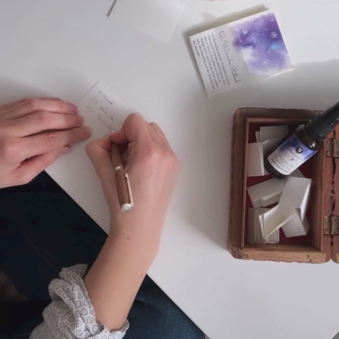 rauhnächte ritual anleitung, so funktioniert es mit den Wünschen