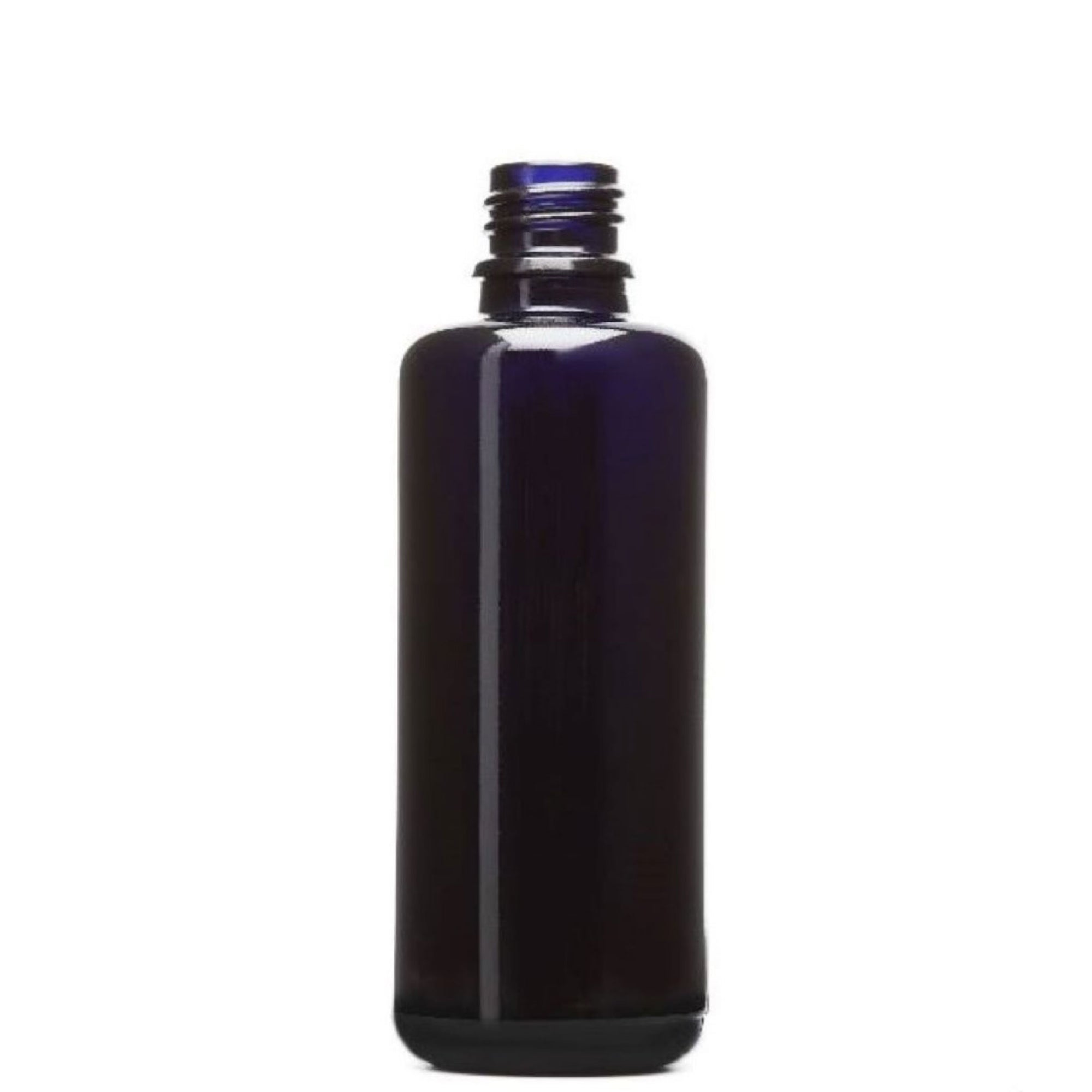 Violettglasflasche gross Naturkosmetik Zubehör oelfaktorisch 
