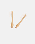 Set aus zwei Wechselköpfen für Zahnbürste aus Bambus